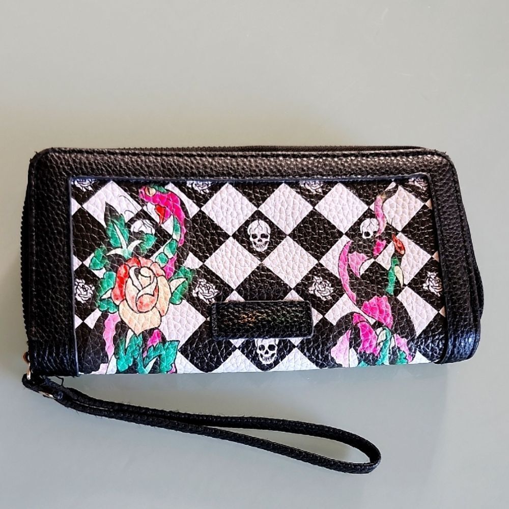 Ed Hardy GothicβPunk Tattooβ Inspired Wallet